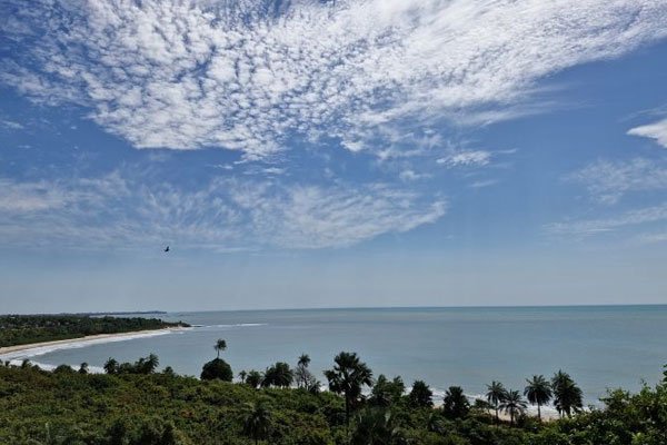 Plage sauvage Kabrousse Cap Skirring Casamance 4×4 piste